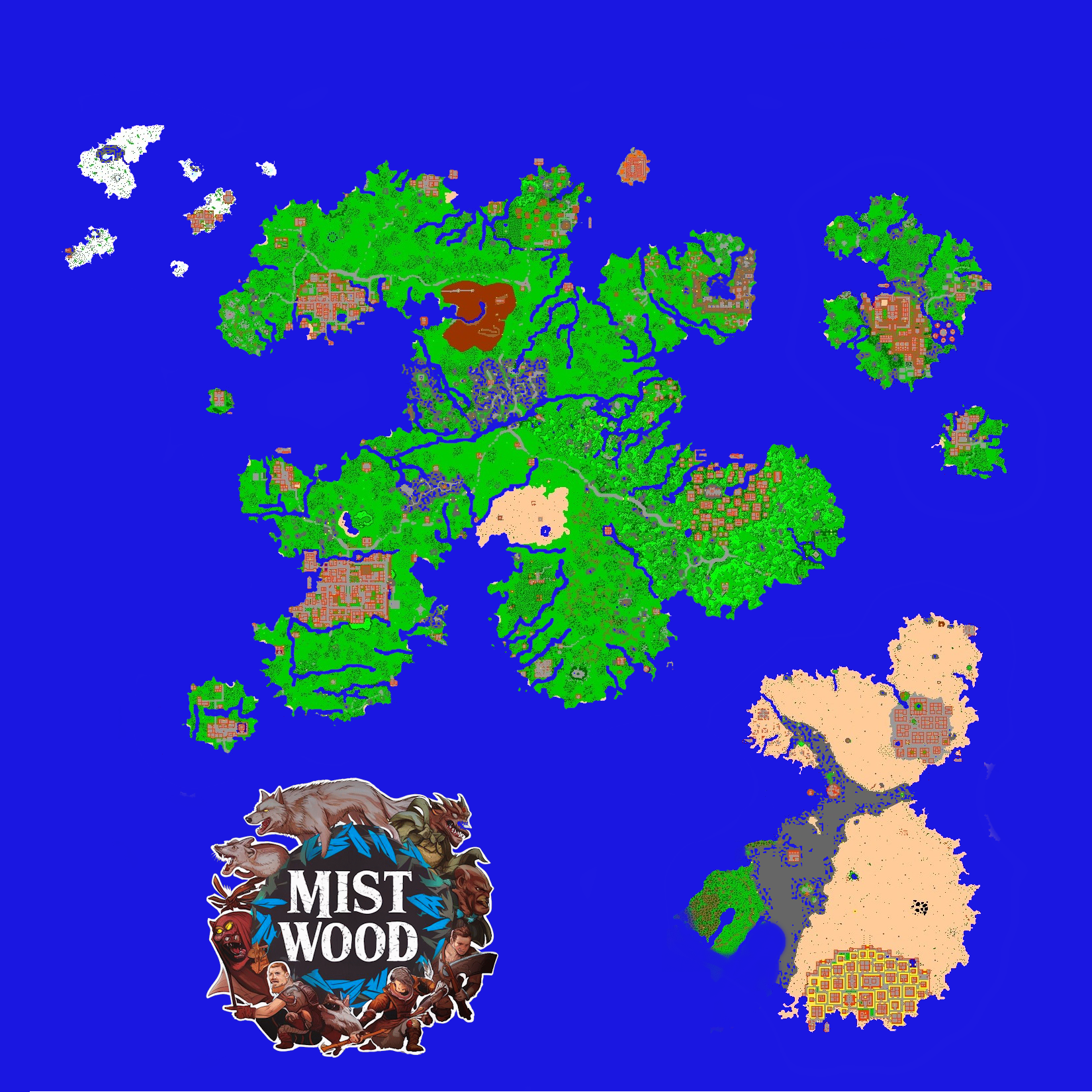 Game World Map